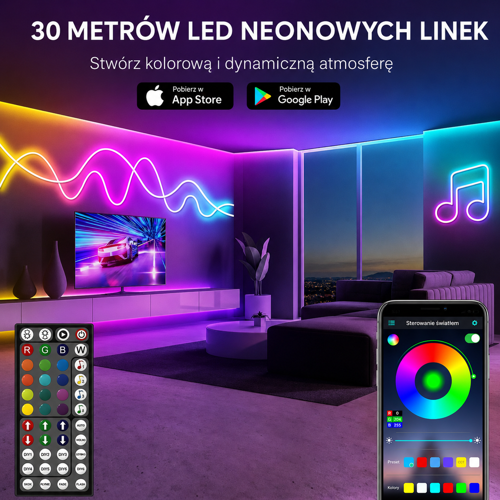 RGB AI - Taśma LED