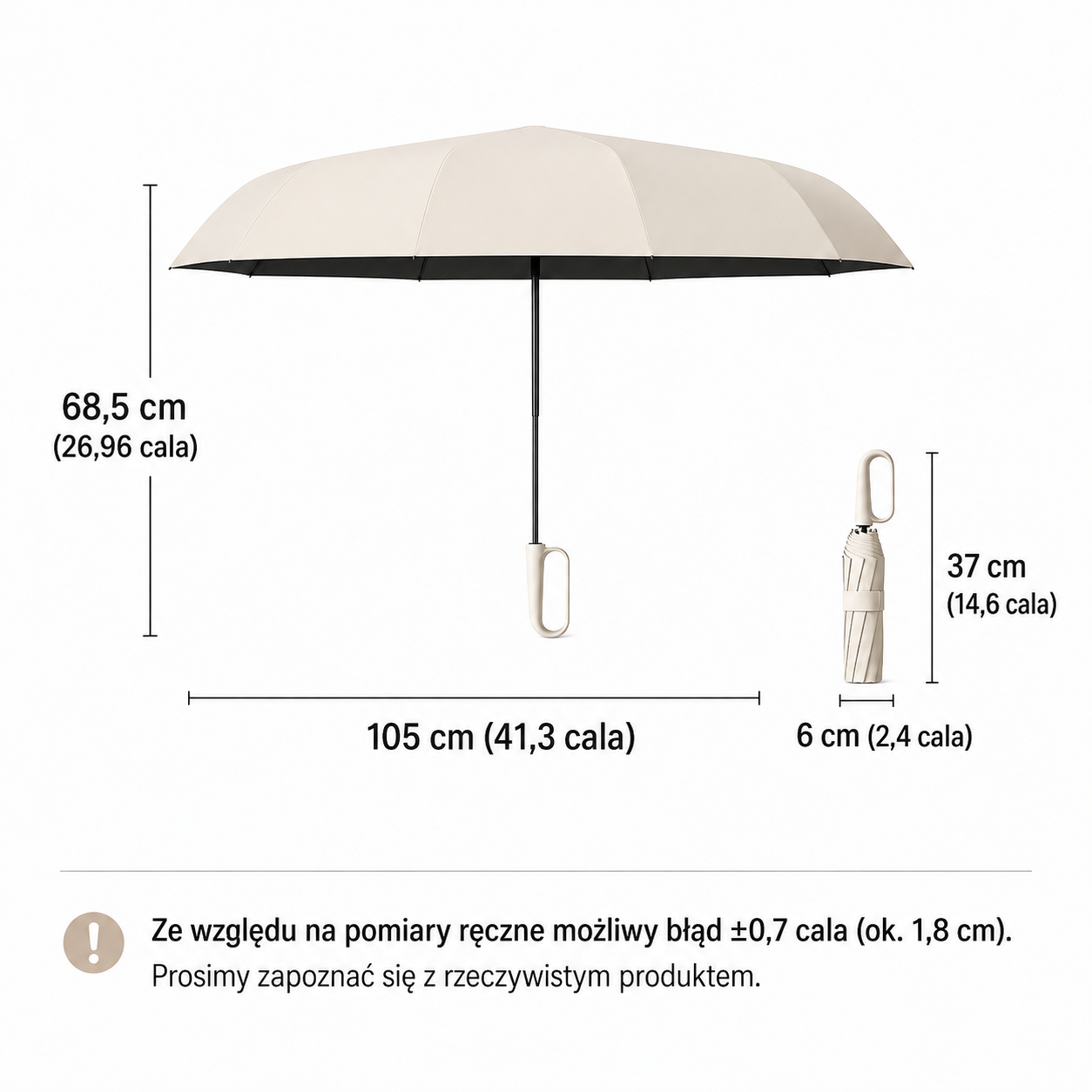 AURELIS - Parasol Przeciwwietrzny