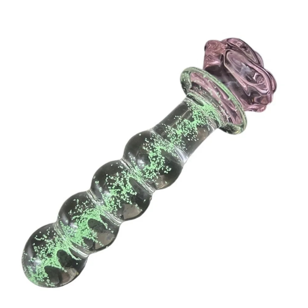 Luminizujące Szklane Dildo