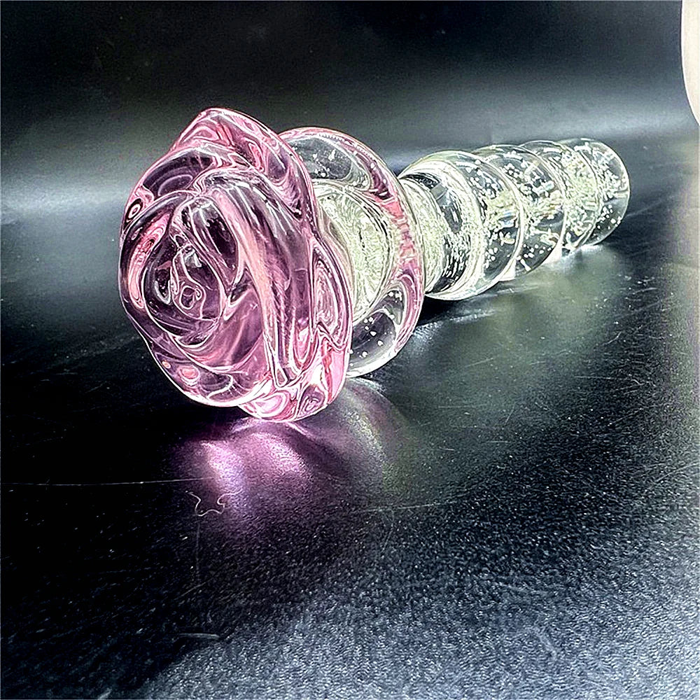 Luminizujące Szklane Dildo