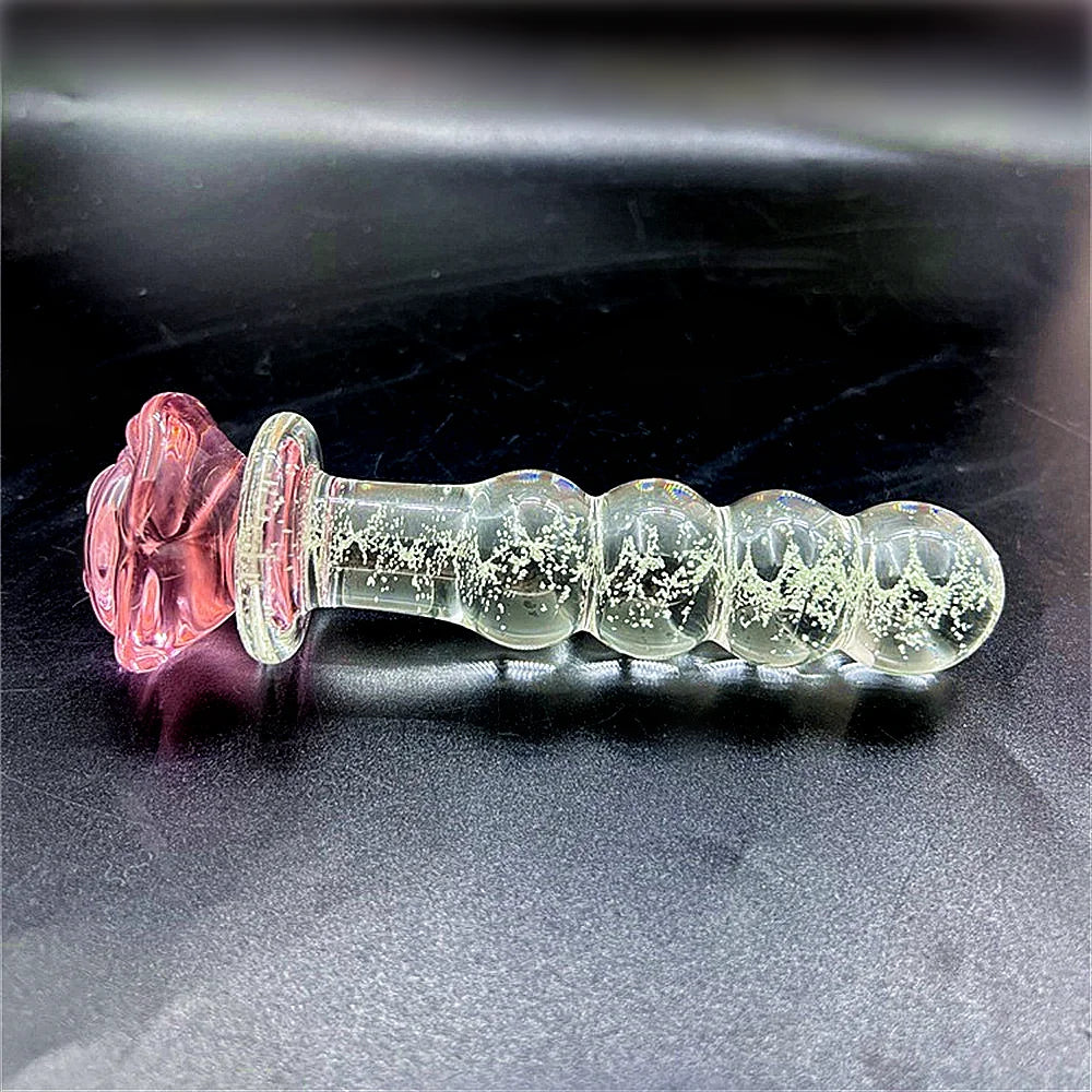 Luminizujące Szklane Dildo