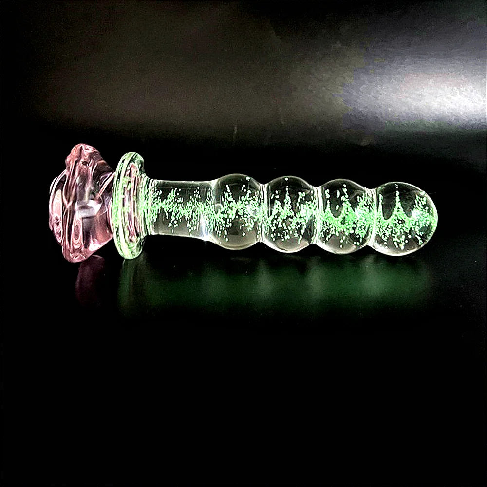 Luminizujące Szklane Dildo